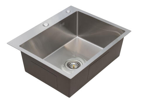 Кухонная мойка из нержавейки BLANTEK FS-5848S Brushed ECO (+501F40-S)