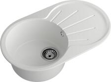 Кухонная мойка GRANFEST RONDO R-750L иней