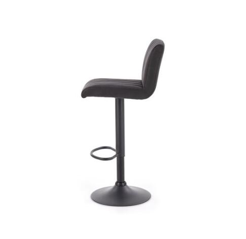 Стул барный HALMAR H89 темно-серый/черный
