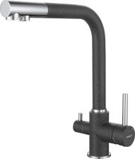 Смеситель для кухни GRANFEST 3611 графит