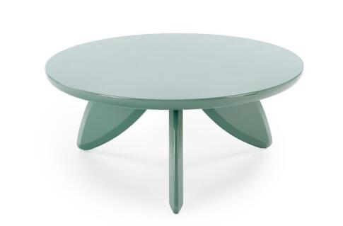 Стол журнальный HALMAR SORAYA 2 светло-голубой