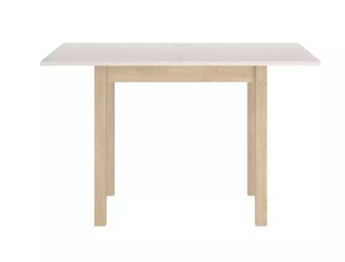 Стол обеденный SIGNAL FLIP кашемир/дуб кремона 80-160/80