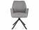 Стул SIGNAL HUGO Brego 07 серый/черный, поворотный