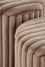 Комплект HALMAR FIDO (2 пуфа) капучино/золотой