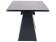 Стол обеденный SIGNAL SALVADORE Ceramic серый мрамор/черный мат 160-240/90