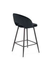 Стул барный HALMAR H96 черный/черный