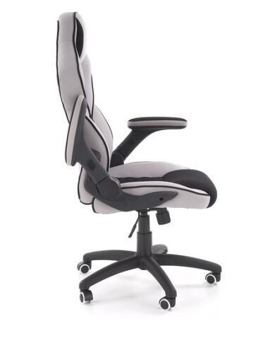 Кресло компьютерное HALMAR SONIC черный/светло-серый