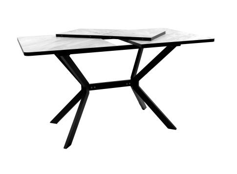 Стол ВВР Миллер Лавант/черный №7, пластик бабочка 120-160/80