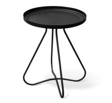 Стол журнальный Sheffilton SHT-CT3 артикул Сж-73 черный муар (+)