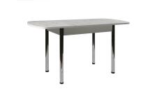 Стол ВВР Раздвижной пластиковый Бискайская сосна/Прямое хром, 110-150/70