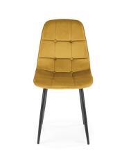 Стул HALMAR K417 горчичный/черный