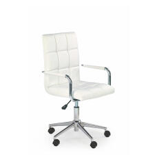 Кресло компьютерное HALMAR GONZO 2 белый/хром