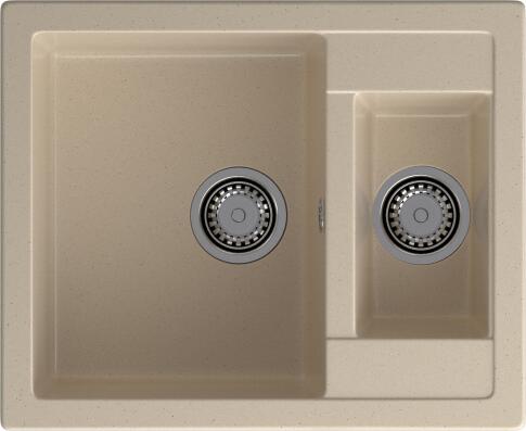 Кухонная мойка GRANFEST QUADRO Q-610K кашемир