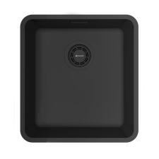 Кухонная мойка из нержавейки Omoikiri Omi 37-U/I-GB Ultra графит