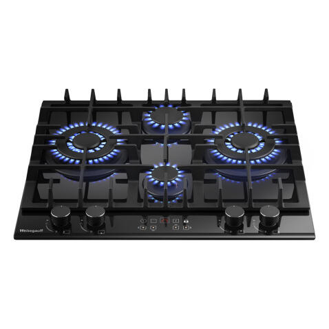 Поверхность газовая WEISSGAUFF HGG 642 BGH Double Wok Timer