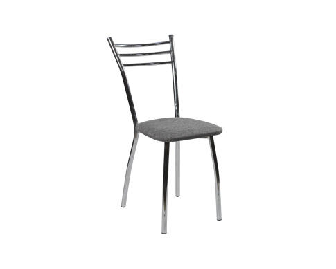 Стул ВВР Трио лайт Серый/хром, рогожка