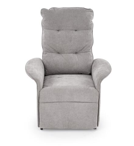 Кресло HALMAR NAXOS раскладное, серый