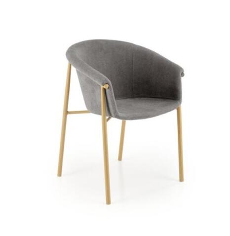 Стул HALMAR K489 серый