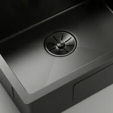 Кухонная мойка из нержавейки BLANTEK VS-5650B Nano black