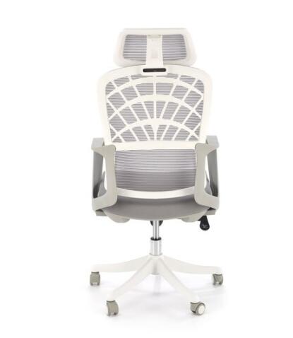 Кресло компьютерное HALMAR VESUVIO 2 серый/белый