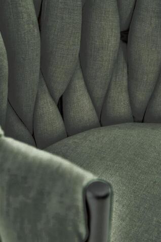 Стул HALMAR K516 оливковый/черный