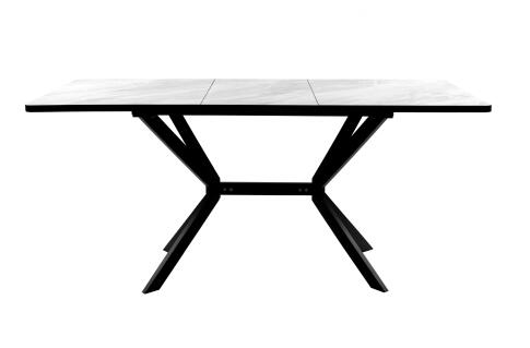 Стол ВВР Миллер Лавант/черный №7, пластик бабочка 120-160/80