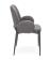 Стул HALMAR K477 серый/черный