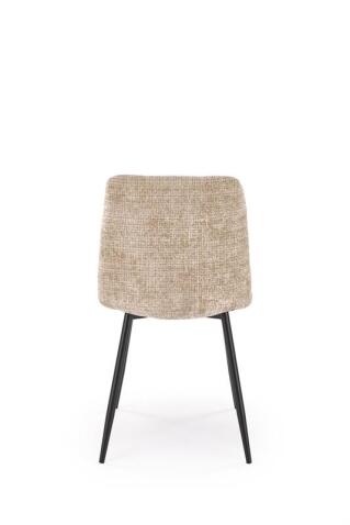 Стул HALMAR K547 бежевый/черный