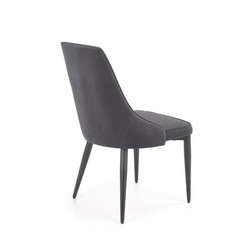 Стул HALMAR K365 серый/черный