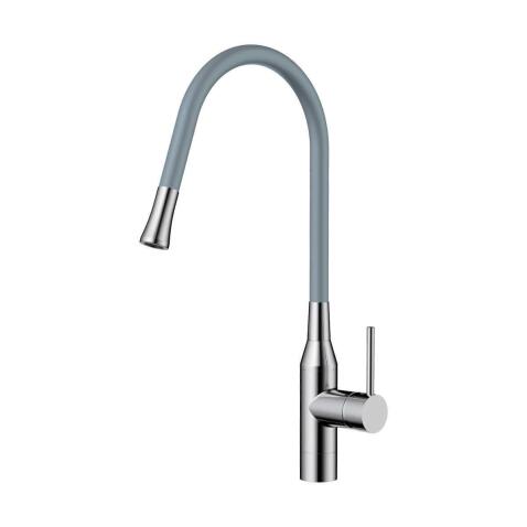 Смеситель для кухни Omoikiri Yatomi-BN-GR нержавеющая сталь