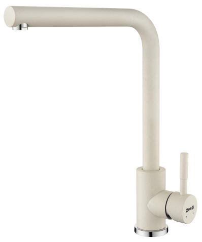 Смеситель для кухни ZORG PITATIA белый камень