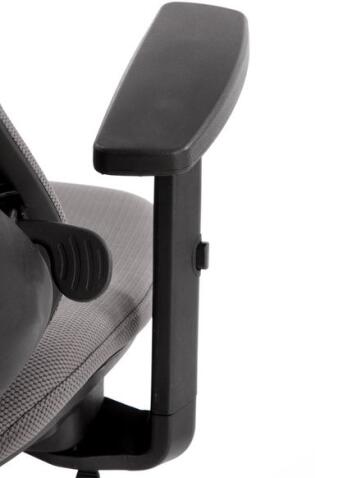 Кресло компьютерное HALMAR RUBIO серый/черный