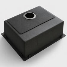 Кухонная мойка из нержавейки BLANTEK VS-5650B Nano black
