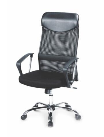Кресло компьютерное HALMAR VIRE черный/хром