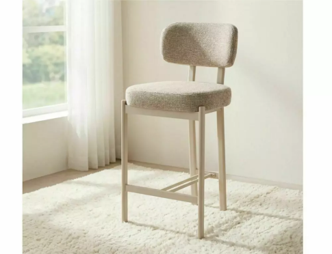 Стул барный SIGNAL MISAKI H-2 t.255 светло-бежевый/кашемир