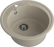 Кухонная мойка GRANFEST RONDO R-520 топаз