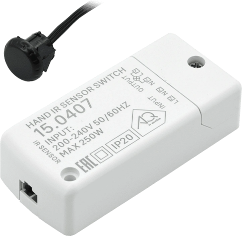 Выключатель инфракрасный на движение руки, 220V, 250W, AQ