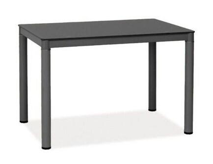 Стол обеденный SIGNAL GALANT черный/черный 100/60