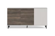 Комод HALMAR RANDOM 2 KM-1 кашемир/орех/черный