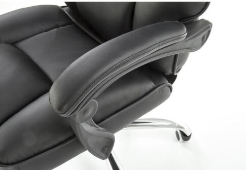 Кресло компьютерное HALMAR ALVIN черный/хром