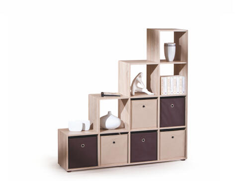 Стеллаж HALMAR LUINI дуб сонома Стеллаж HALMAR LUINI дуб сонома