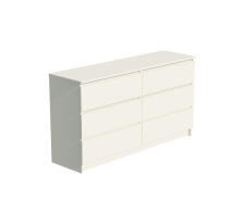 Комод ДСВ (МС Мори) МК 1380.6 Сатин