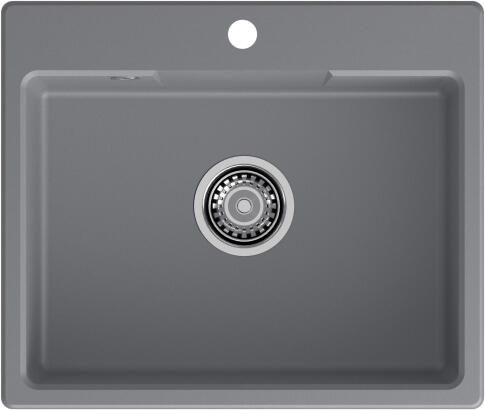 Кухонная мойка GRANFEST URBAN UR-658 темно-серый