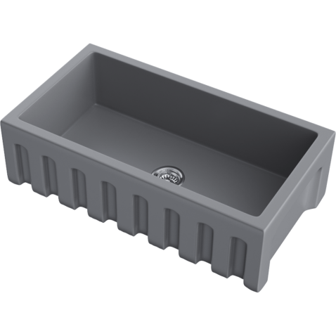 Кухонная мойка из керамики Omoikiri Mikura 83-PE Natceramic/pebble