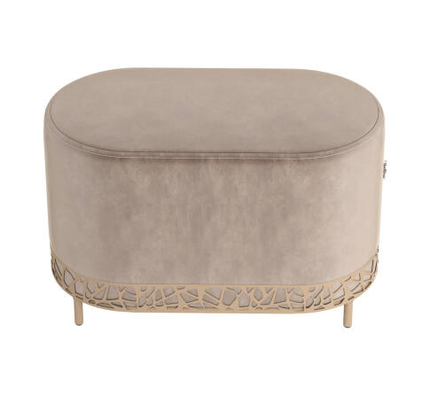 Банкетка Sheffilton SHT-B21-1 латте/кофейный