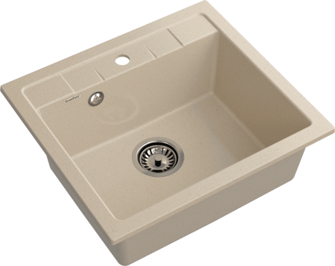 Кухонная мойка GRANFEST QUADRO Q-561 кашемир