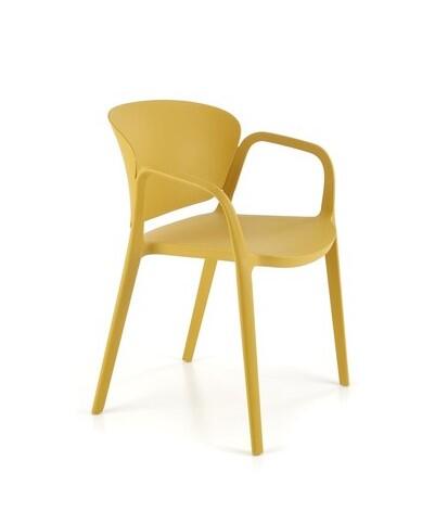 Стул HALMAR K491 горчичный