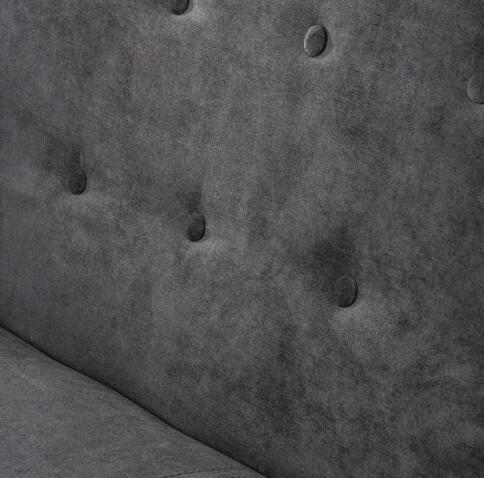 Диван SIGNAL NORDIC 2 Velvet Bluvel 14 серый/бук