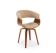 Стул HALMAR K545 бежевый/орех