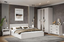 Комод NN Мебель МСП 1 Серия 2 Ясень Анкор светлый, 3 ящ.